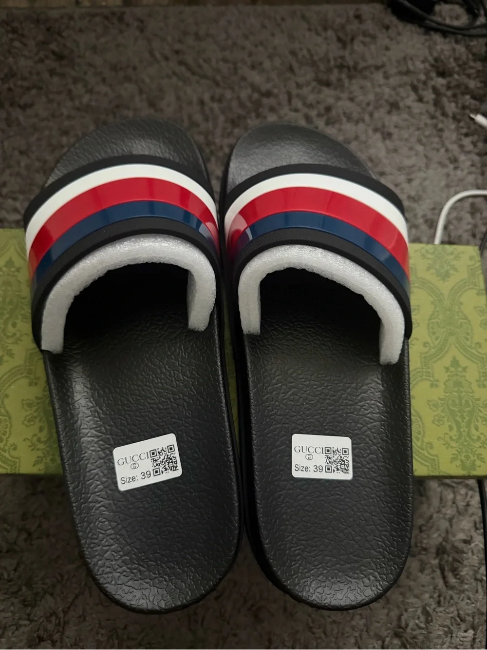 Gucci designer slip